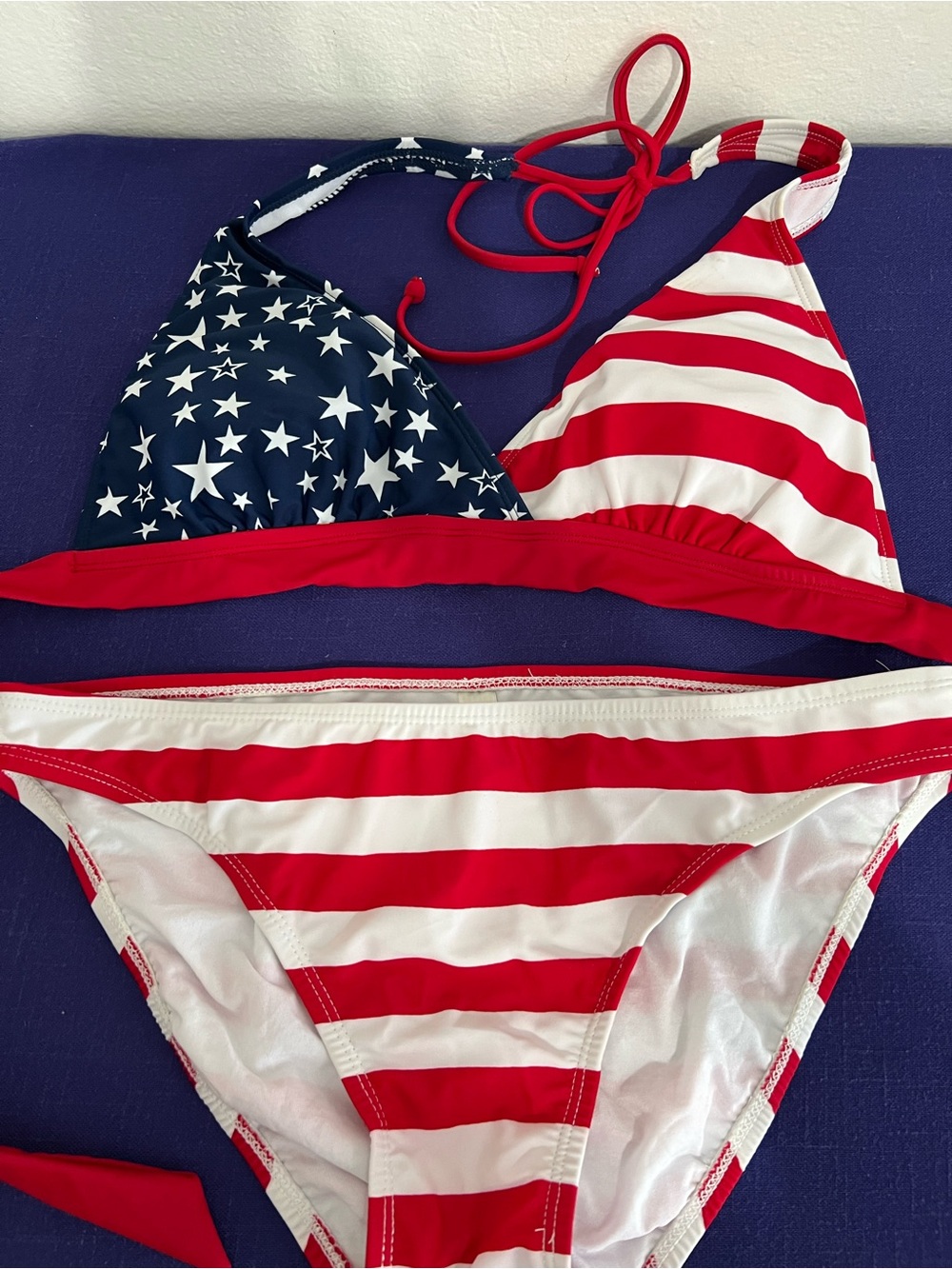 Patriot Red White & Blue Bikini for Summer Time